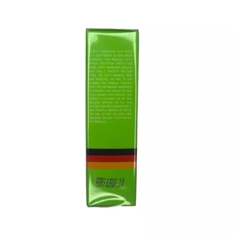 کرم ضد آفتاب دیفکتو SPF 50 (رنگی جدید) شماره 02 پوست چرب