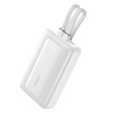 پاوربانک انکر مدل A1681 ظرفیت 20000 میلی آمپر ساعت به همراه کابل لایتنیگ و کابل USB Type-C
