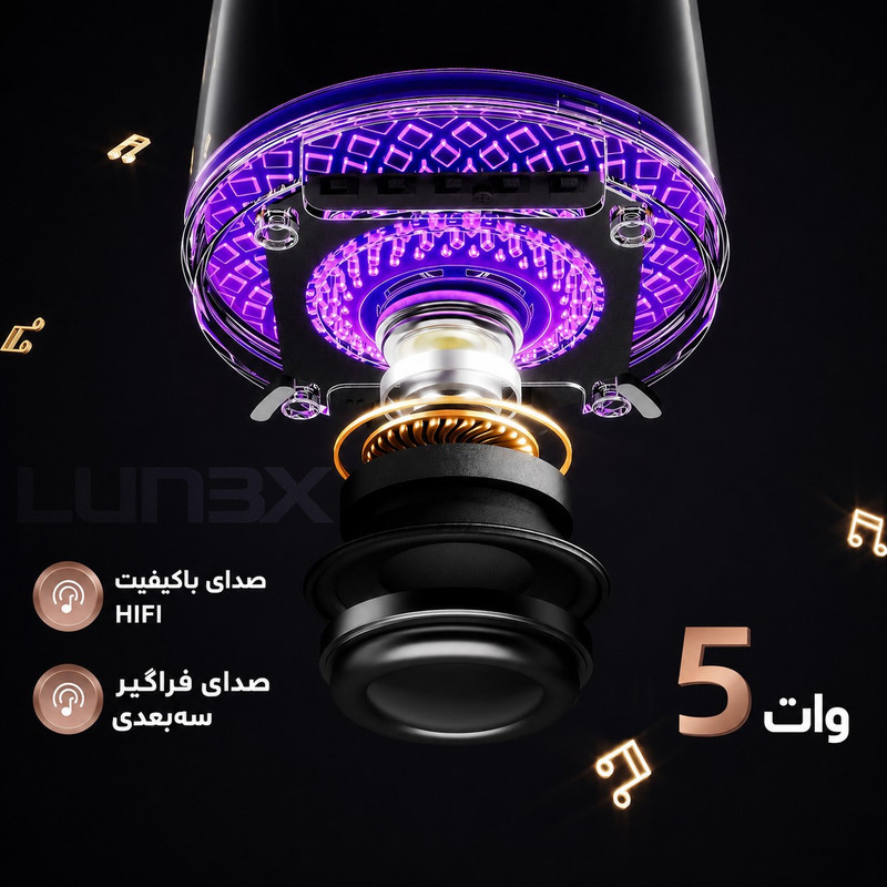 اسپیکر قابل حمل مدل LX2500