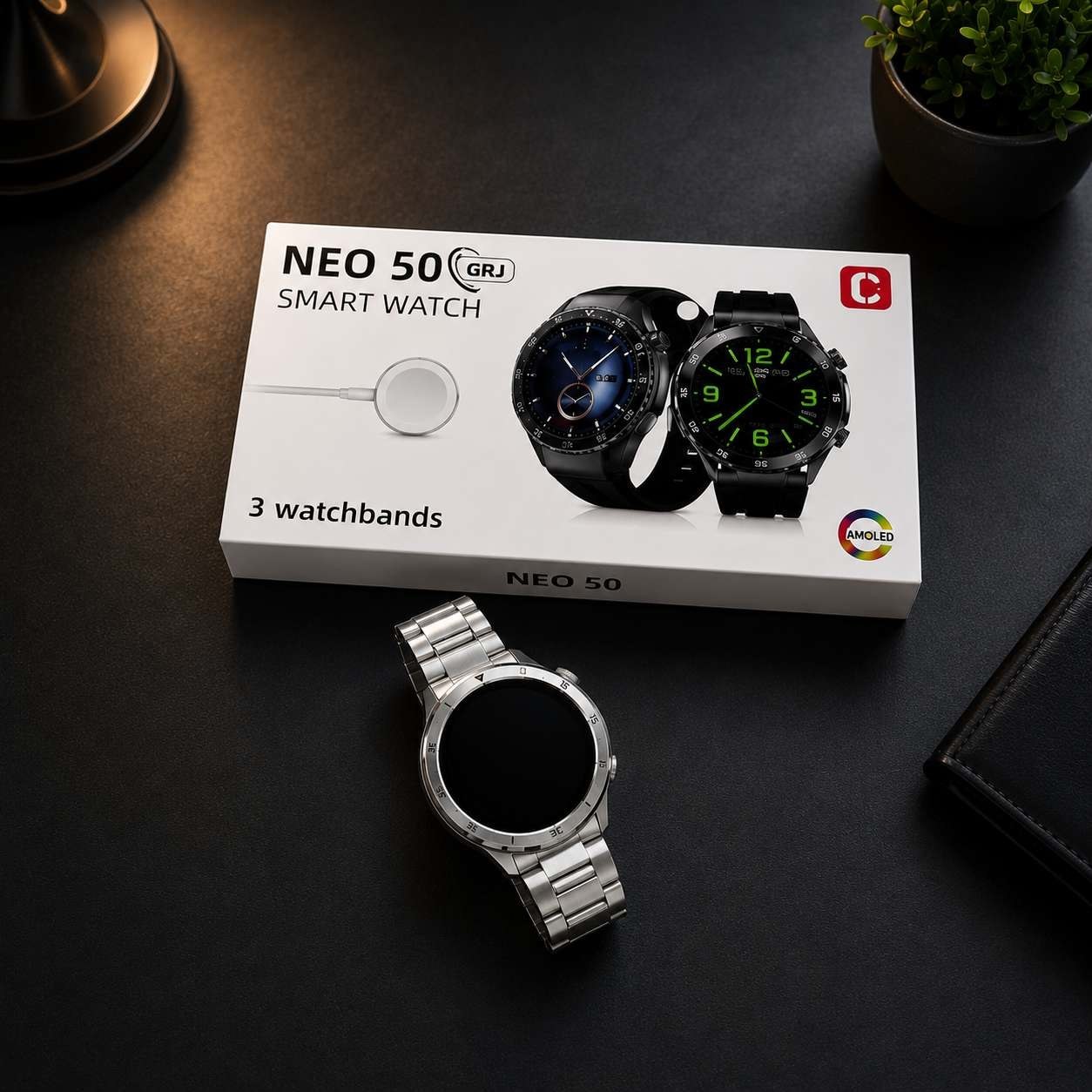 ساعت هوشمند NEO 50با 3 بند اضافه