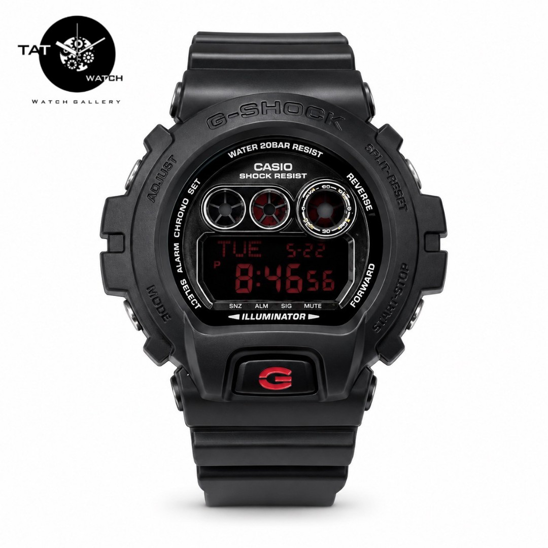 ساعت مردانه جی شاک GD-X6900 دیجیتالی فول آپشن موتور ژاپنی 12ماه جعبه اصلی کاسیو G-Shock ساعت مچی