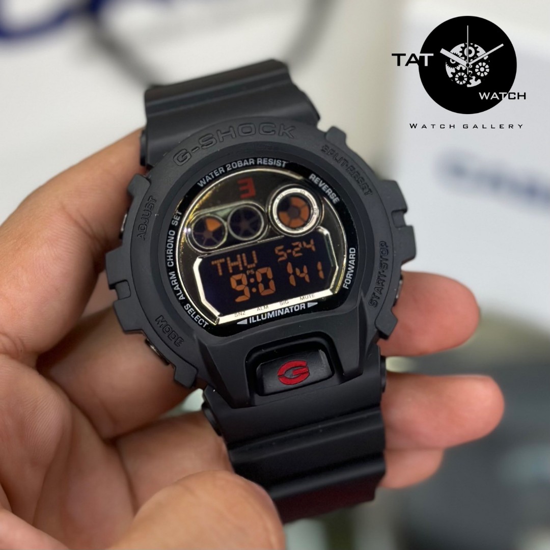 ساعت مردانه جی شاک GD-X6900 دیجیتالی فول آپشن موتور ژاپنی 12ماه جعبه اصلی کاسیو G-Shock ساعت مچی