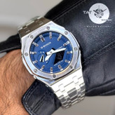 ساعت مردانه جی شاک Ga2100 طرح AP کامل فلزی موتور ژاپن یکسال جعبه ساعت مچی Casio G-Shock