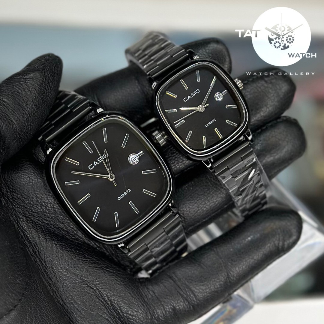ساعت مردانه زنانه کاسیو اولدمانی رنگبندی با و جعبه ساعت مچی Casio
