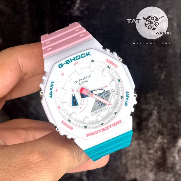 ساعت مردانه زنانه جی شاک Ga2100 موتور ژاپن 12ماه جعبه کاسیو G-Shock ساعت مچی