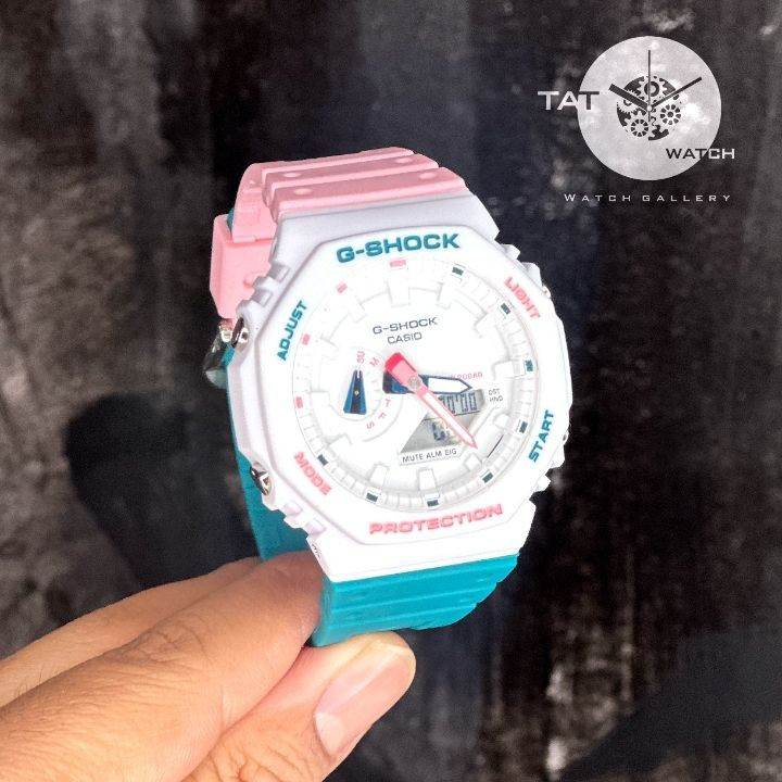 ساعت مردانه زنانه جی شاک Ga2100 موتور ژاپن 12ماه جعبه کاسیو G-Shock ساعت مچی