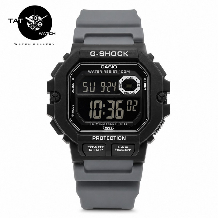 ساعت مردانه کاسیو دیجیتالی با جعبه در رنگبندی با ساعت مچی Casio