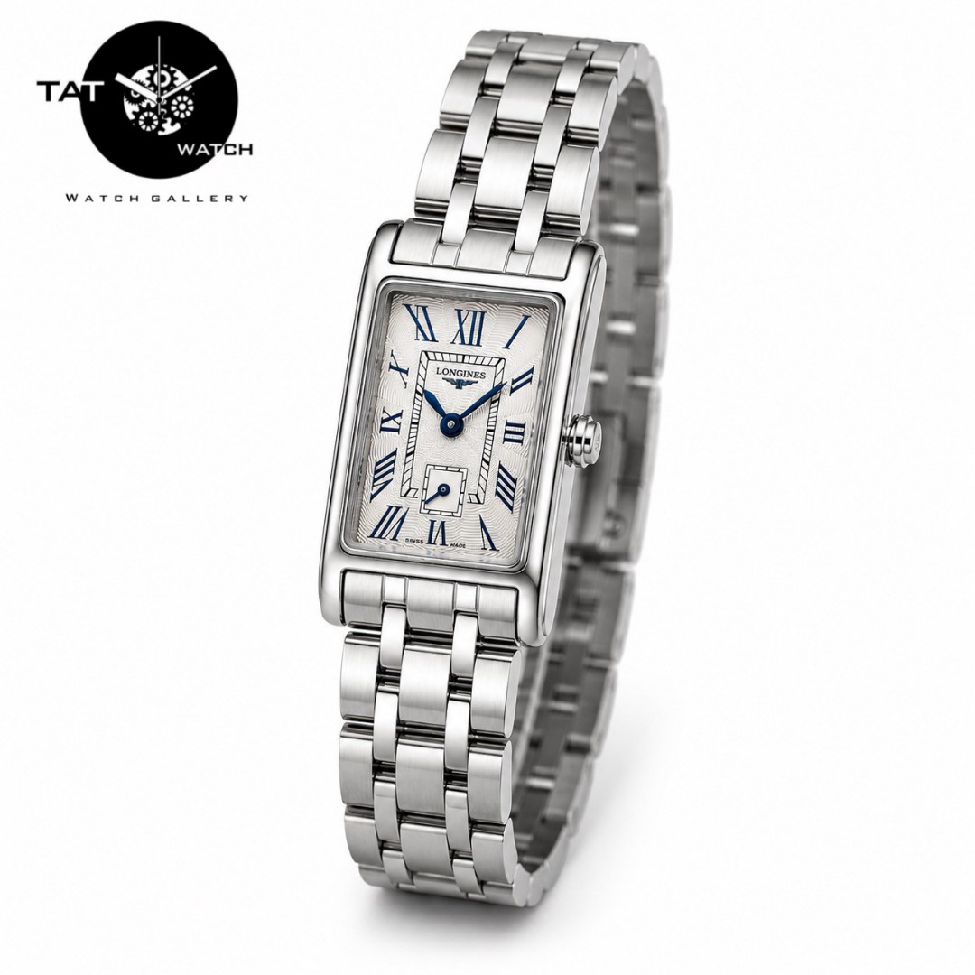 ساعت زنانه لونژین موتور ژاپن زیر ثانیه استیل رنگ ثابت 12ماه جعبه ساعت مچی LONGINES