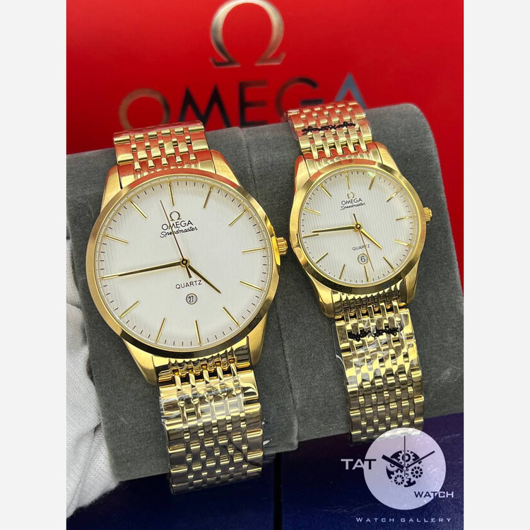 ساعت مردانه زنانه ست امگا اسپید مستر موتور میوتا ژاپن با یکساله در رنگبندی ساعت مچی omega