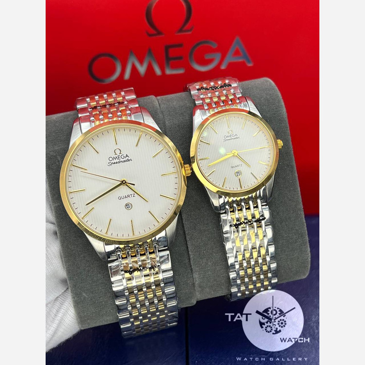 ساعت مردانه زنانه ست امگا اسپید مستر موتور میوتا ژاپن با یکساله در رنگبندی ساعت مچی omega