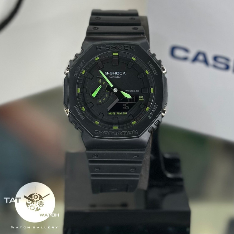 ساعت مردانه زنانه جی شاک Ga2100 موتور ژاپن یکسال جعبه G-Shock کاسیو ساعت مچی