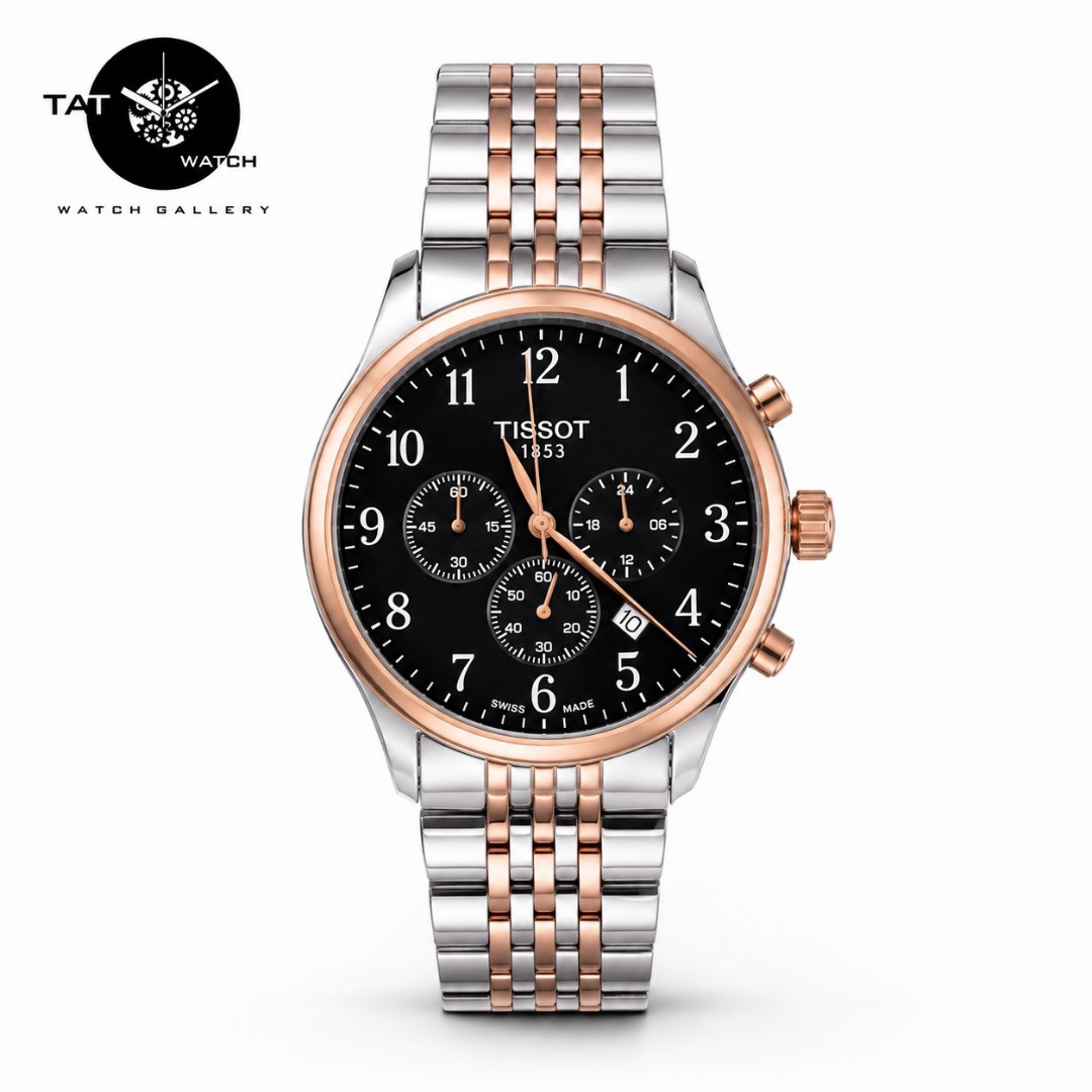 ساعت مچی مردانه تیسوت 4موتور فعال با یکساله جعبه در رنگبندی TISSOT