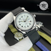 ساعت مردانه سیکو5 خلبانی موتور آرامگرد دو تقویمه با یکساله و جعبه seiko5 ساعت مچی