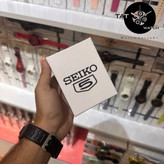 ساعت مردانه سیکو5 خلبانی موتور آرامگرد دو تقویمه با یکساله و جعبه seiko5 ساعت مچی
