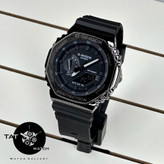 ساعت مردانه جی شاک GM2100 ژاپن قاب فلزی فول آپشن یکسال جعبه اصلی کاسیو G-Shock ساعت مچی جیشاکcasio