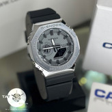 ساعت مردانه جی شاک GM2100 ژاپن قاب فلزی فول آپشن یکسال جعبه اصلی کاسیو G-Shock ساعت مچی جیشاکcasio