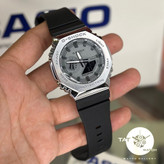 ساعت مردانه جی شاک GM2100 ژاپن قاب فلزی فول آپشن یکسال جعبه اصلی کاسیو G-Shock ساعت مچی جیشاکcasio