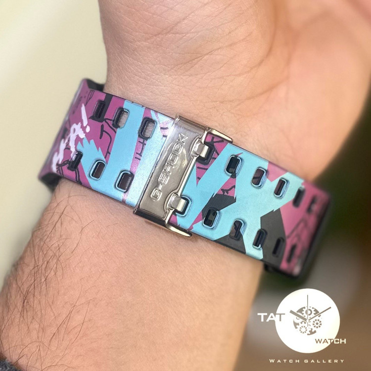 ساعت مردانه جی شاک کاسیو Ga110 مدل بازی لیگ آف لجندز آرکین موتور ژاپنی با ساعت مچی Casio G-Shock