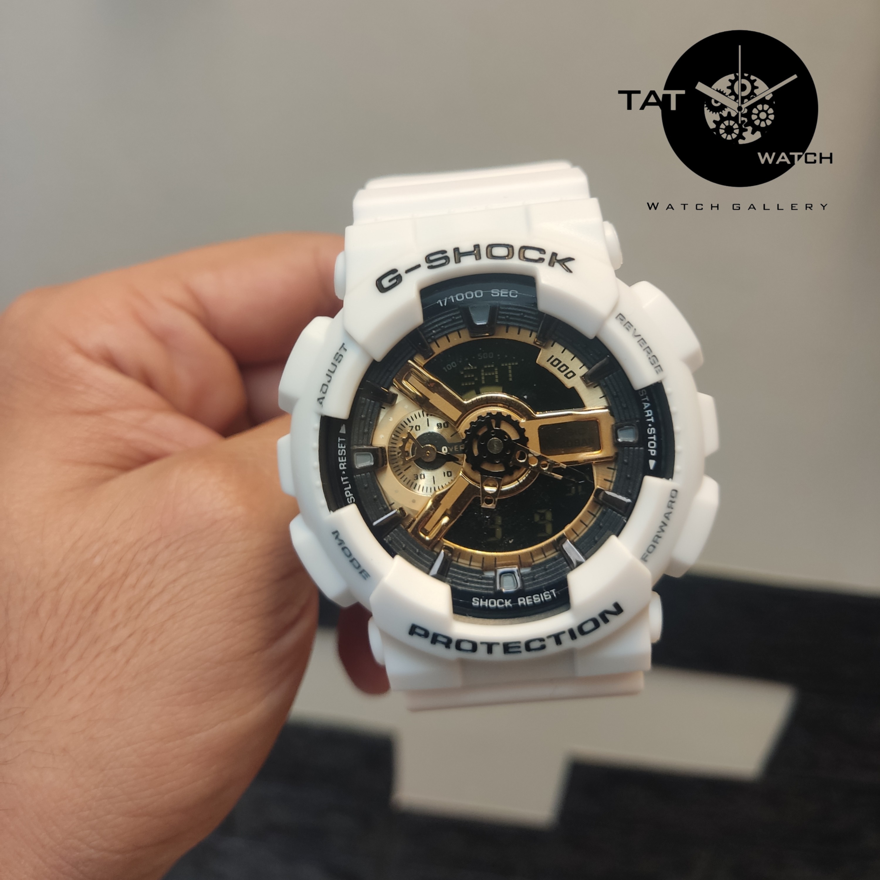 ساعت مچی مردانه جی شاک Ga110 موتور ژاپن ضدآب با 12 ماه G-Shock
