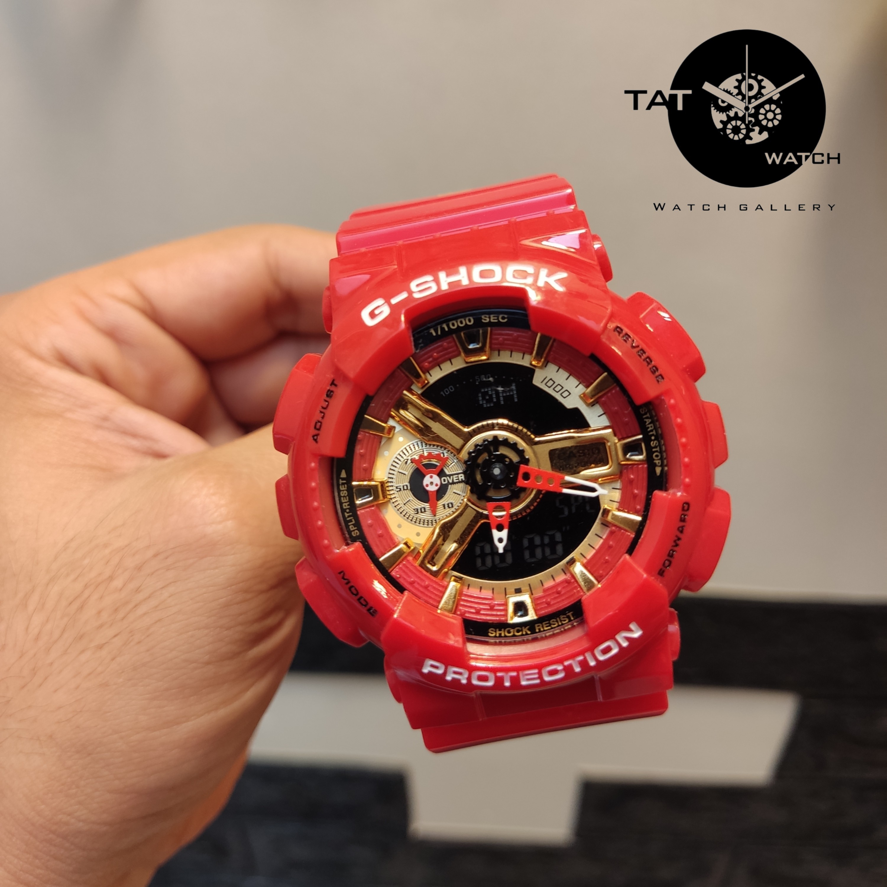 ساعت مچی مردانه جی شاک ga110 موتور ژاپن یکسال G-Shock