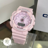 ساعت زنانه جی شاک GMA-S130 موتور ژاپن یکسال جعبه اصلی کاسیو Casio G-Shock ساعت مچی جیشاک صورتی