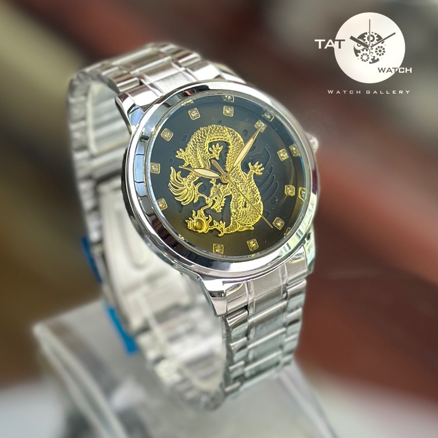 ساعت مردانه رولکس دراگون کیفیت بالا رنگ ثابت با و جعبه ساعت مچی Rolex