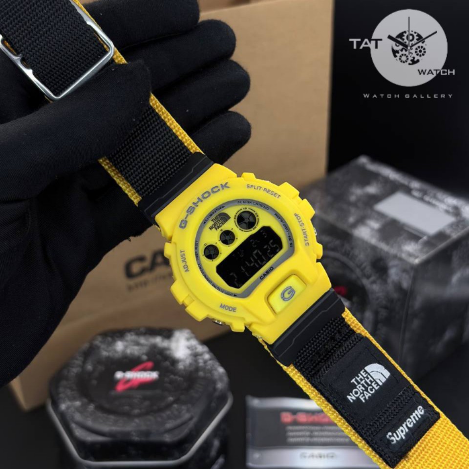 ساعت مردانه کاسیو جی شاک DW6900 موتور ژاپن با و جعبه در رنگبندی ساعت مچی casio g-shock