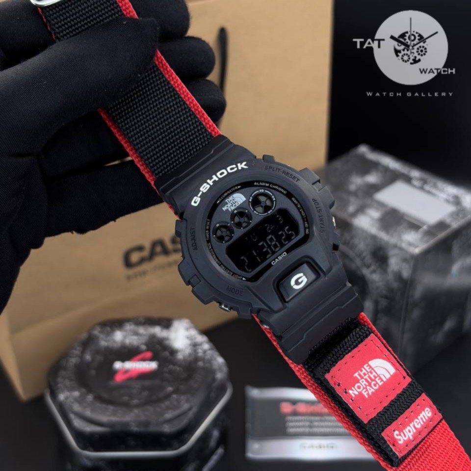 ساعت مردانه کاسیو جی شاک DW6900 موتور ژاپن با و جعبه در رنگبندی ساعت مچی casio g-shock