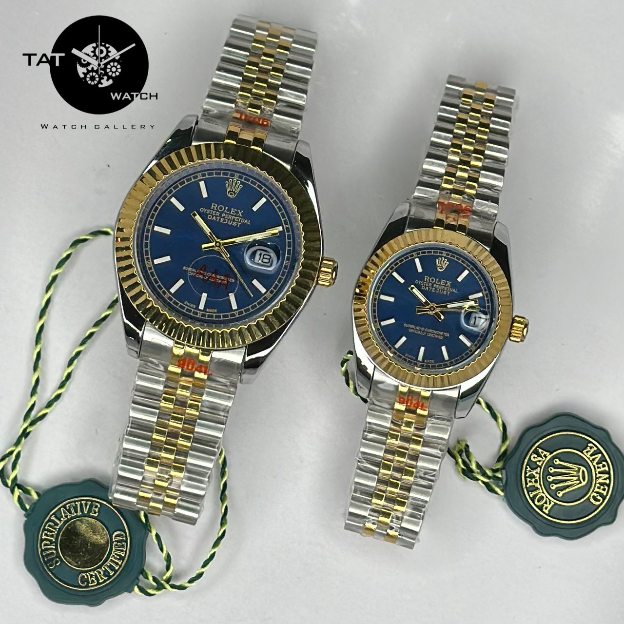 ساعت مردانه زنانه ست رولکس +++A دیت جاست موتور میوتا ژاپن یکسال جعبه ساعت مچی Rolex date just