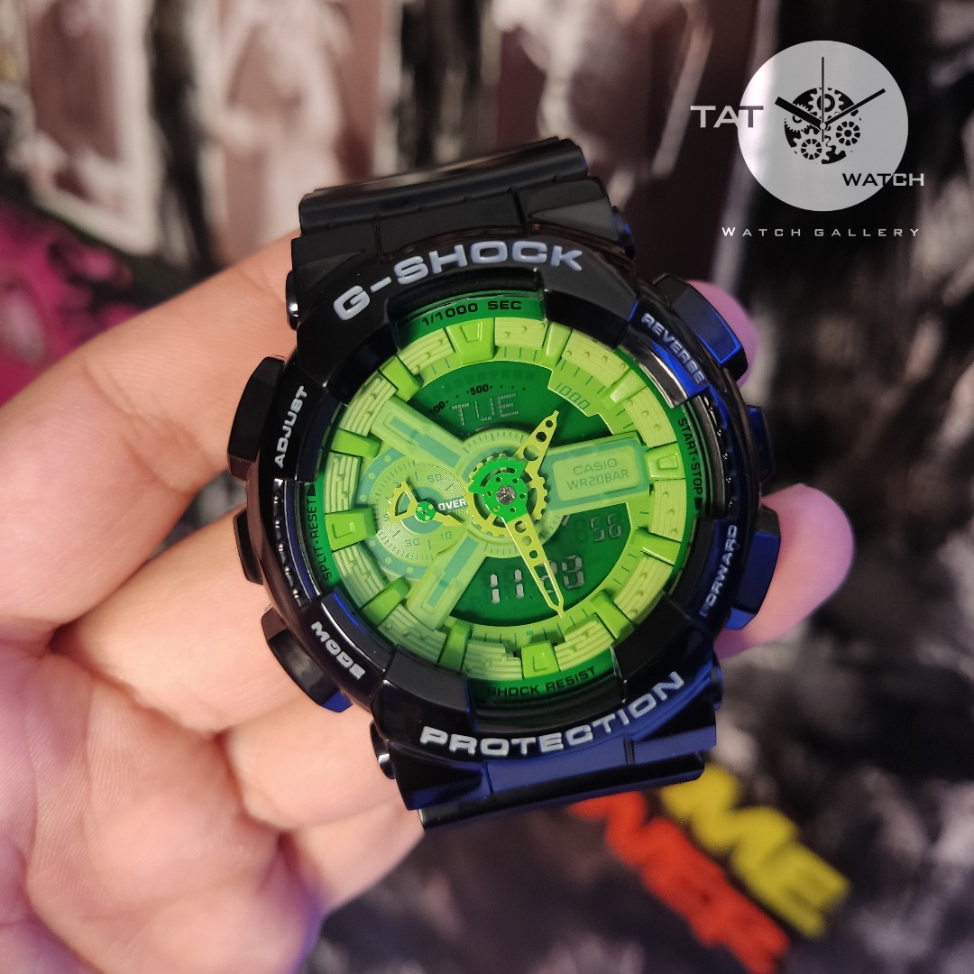 ساعت مردانه جی شاک G-Shock Ga110 موتور ژاپن با یکساله و جعبه اصلی کاسیو ساعت مچی Casio
