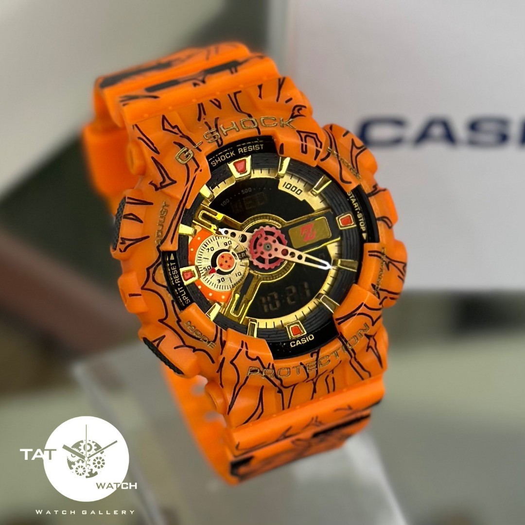 ساعت جی شاک مردانه زنانه موتور ژاپن جعبه اصلی کاسیو 12ماه ساعت مچی جیشاک casio g-shock