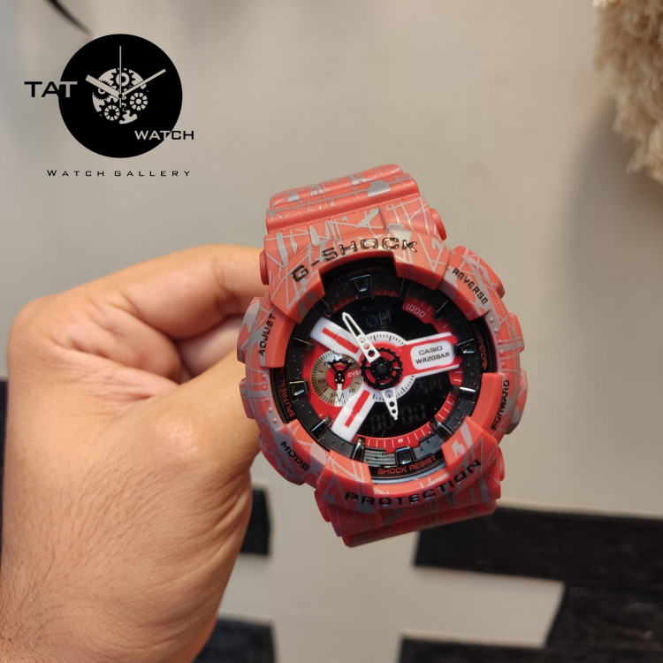 ساعت مچی مردانه جی شاکGA110موتور ژاپن یک سال کیفیت مستر G-Shock با 50 رنگبندی