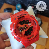 ساعت مچی جی شاکGA110 دارای یک سال جعبه جیشاک کیفیت مسترکوالتی 50رنگبندی G-Shock