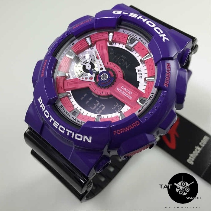 ساعت مچی جی شاک Ga110 جعبه یک ساله در رنگبندی G-Shock