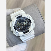 ساعت مچی زنانه بچگانه کاسیو بیبی جی Ba110 در رنگبندی موتور ژاپن یک سال جعبه بی بی جی Baby-G Casio
