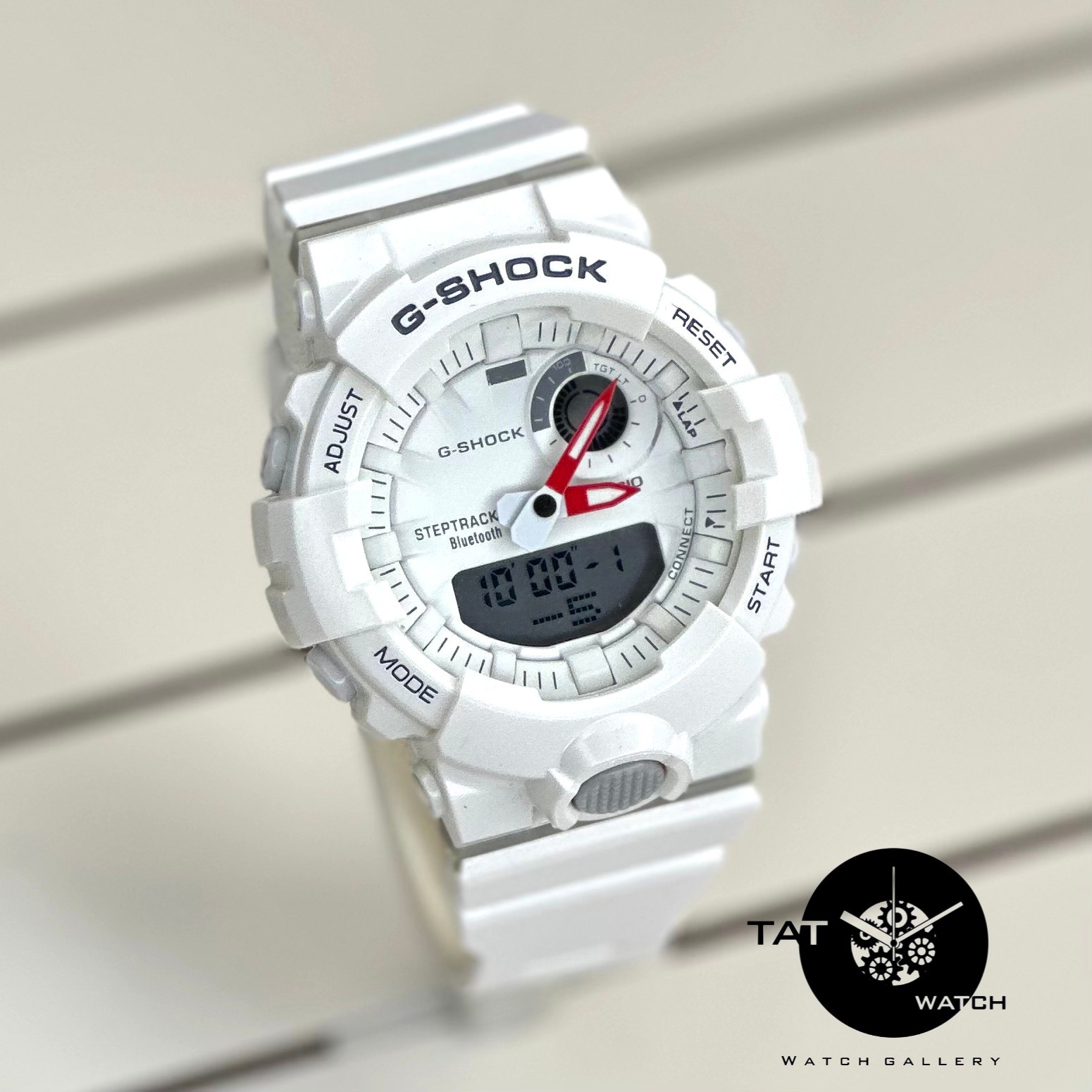 ساعت مچی مردانه جی شاک GBA 800 رنگبندی موتور ژاپن یک سال G-Shock