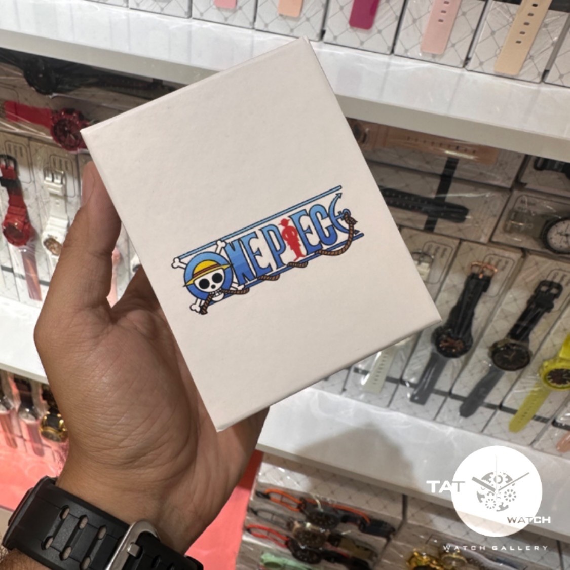 ساعت مردانه جی شاک Ga110 مدل one piece با پک وان پیس موتور ژاپن یکساله ساعت مچی Casio G-Shock