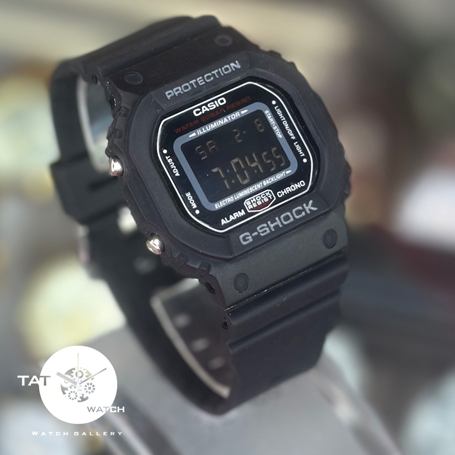 ساعت مردانه کاسیو جی شاک GM5600 دیجیتالی یک سال جعبه Casio g-shock ساعت مچی