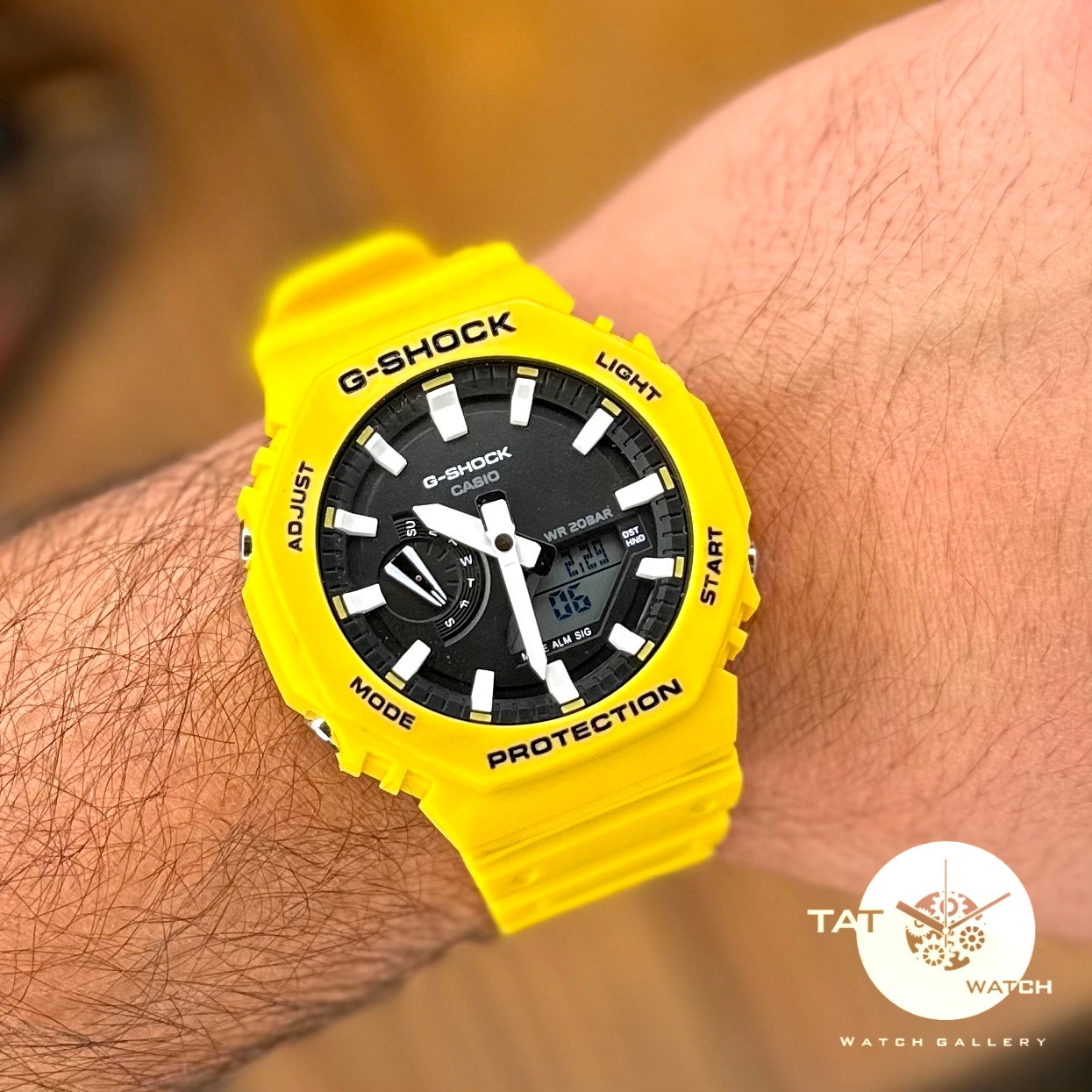 ساعت مردانه زنانه جی شاک Ga2100 موتور ژاپن یکسال جعبه کاسیو G-Shock ساعت مچی