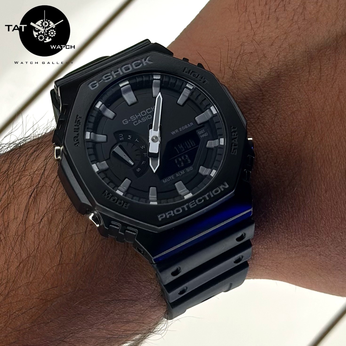 ساعت مردانه زنانه جی شاک Ga2100 موتور ژاپن یکسال جعبه کاسیو G-Shock ساعت مچی