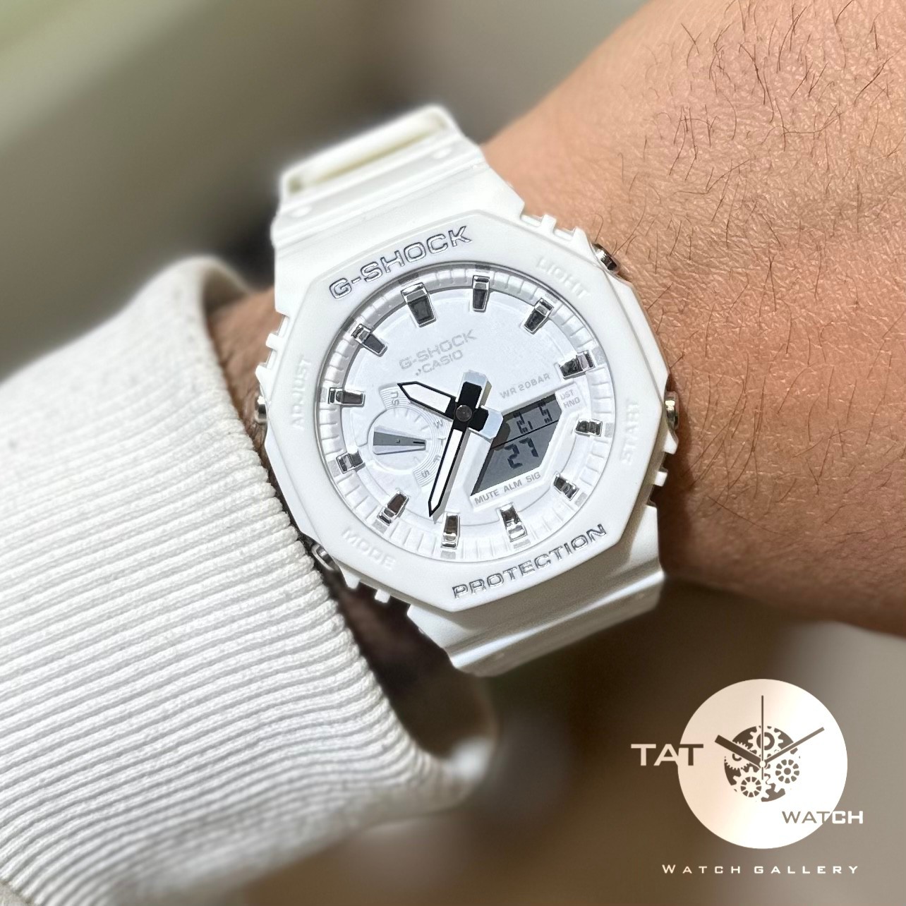 ساعت مردانه زنانه جی شاک Ga2100 موتور ژاپن یکسال جعبه کاسیو G-Shock ساعت مچی