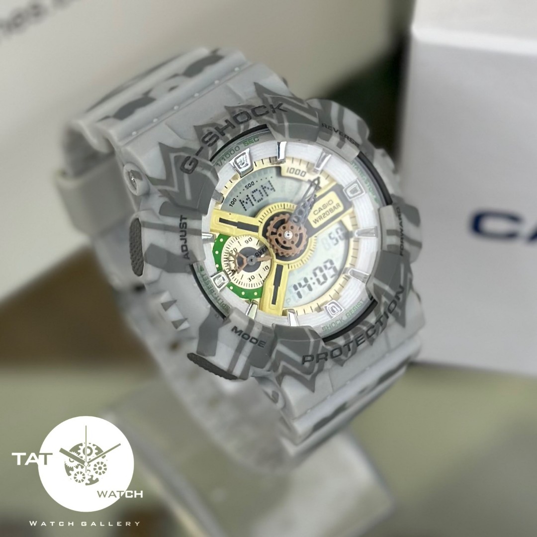ساعت مردانه جی شاک Ga110 موتور ژاپن یکسال جعبه اصلی کاسیو ساعت مچی G-Shock Casio