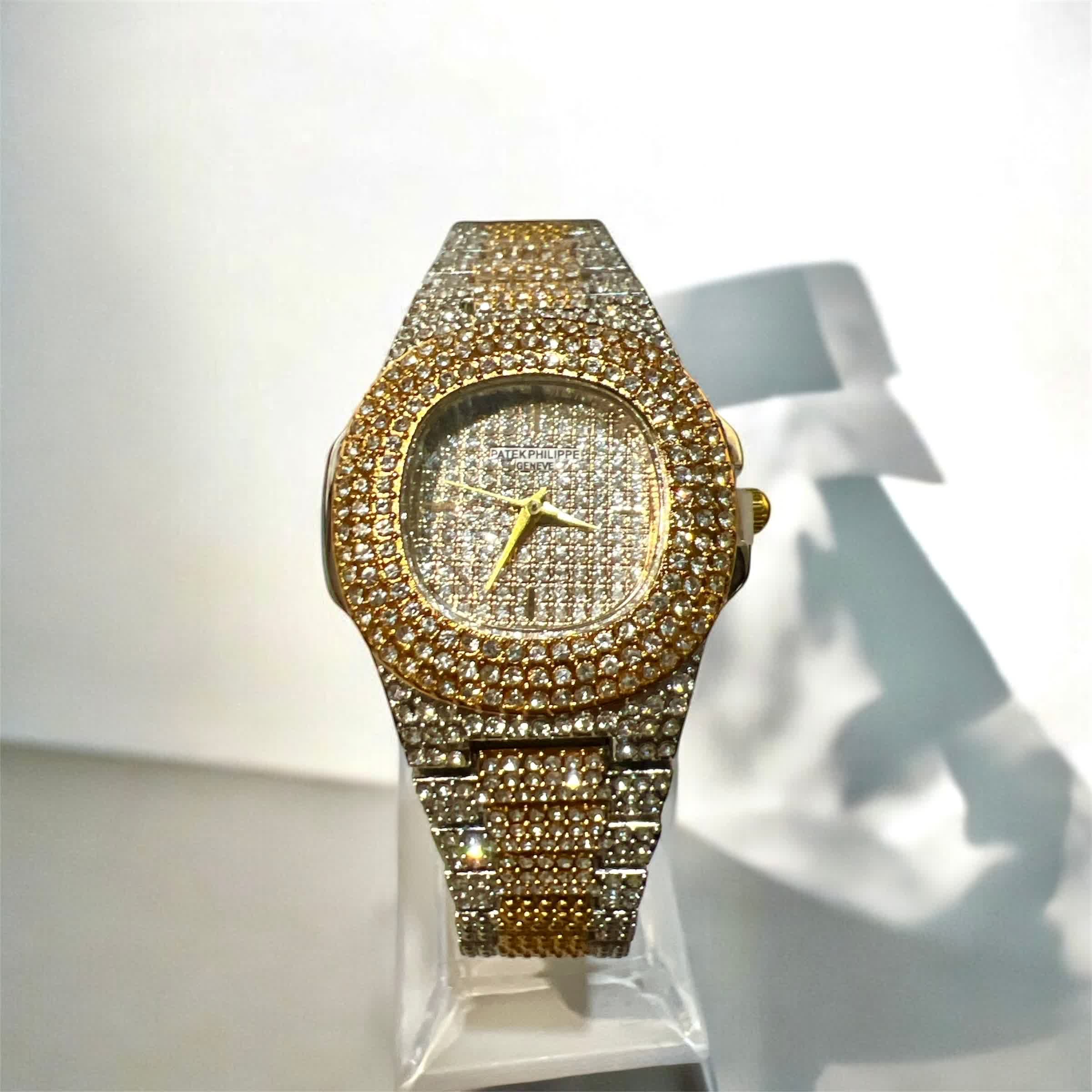 ساعت زنانه پتک فیلیپ PATEK PHILLIPPE فول نگین