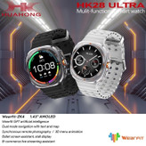 ساعت هوشمند مدل Gt88 ultramax صفحه گرد 2بند امولد تمام صفحه 90 هرتز بالاترین کیفیت بازار (فروش تک به عمده)