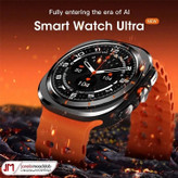 ساعت هوشمند مدل Gt88 ultramax صفحه گرد 2بند امولد تمام صفحه 90 هرتز بالاترین کیفیت بازار (فروش تک به عمده)