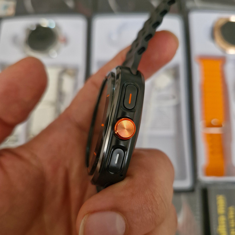ساعت هوشمند 2 بند صفحه گرد مدل GT88 ULTRA MAX سوپر امولد بالاترین کیفیت بازار فروش تک به عمده