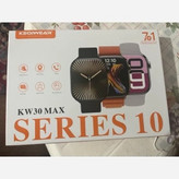 ساعت هوشمند KW30 max بهمراه 7 بند عالی