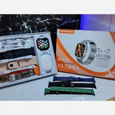 ساعت هوشمند KW52 ultra3 بهمراه 7 بند و ایرپاد عالی