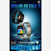 ساعت هوشمند تلزیل WH10 ULTRA3 ضدآب اصلی بهمره 3 عدد بند عالی