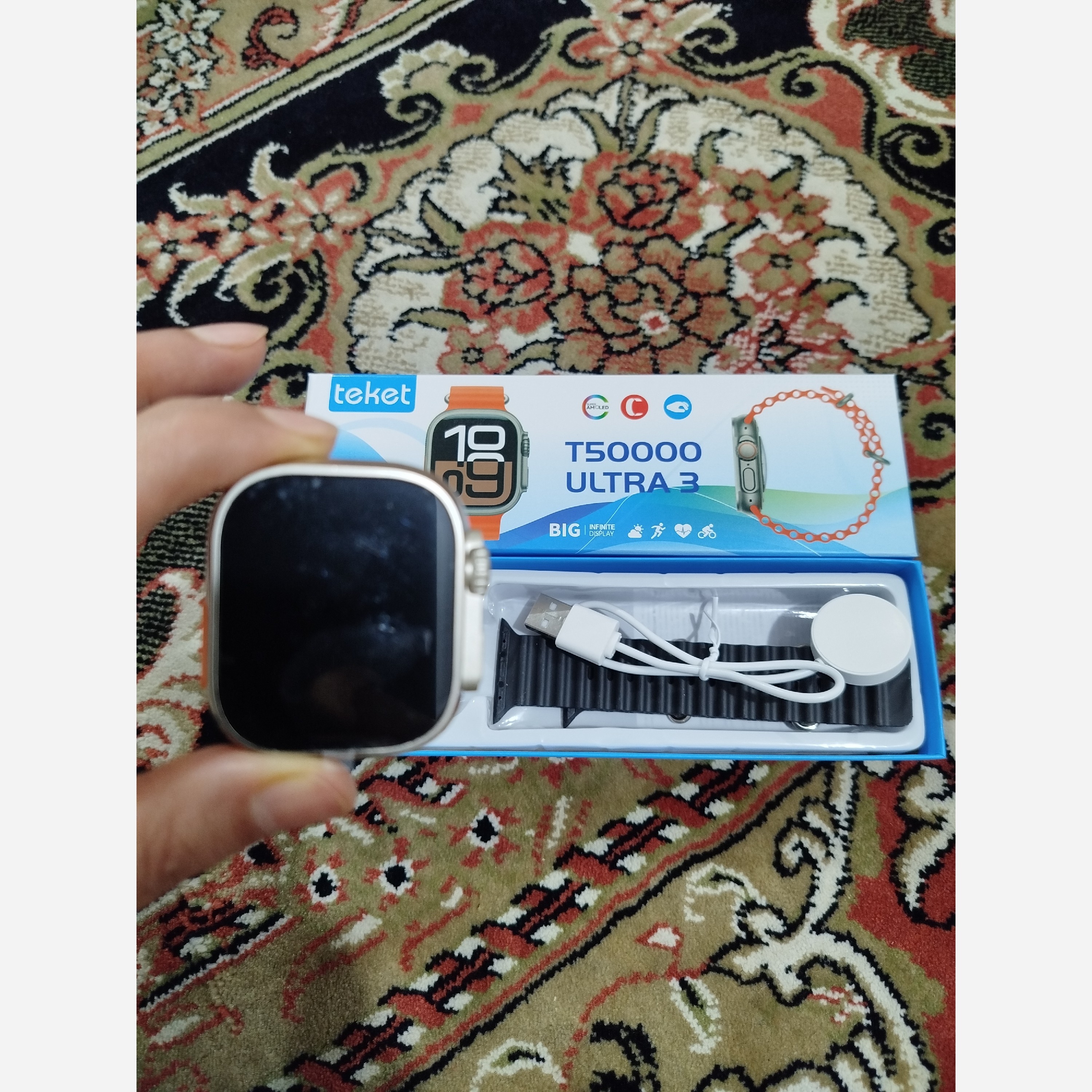 ساعت هوشمند T50000 ultra3 اصلی عالی